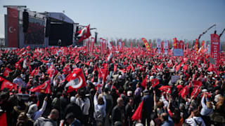 Großdemonstration in der Türkei: Proteste gegen Erdogan