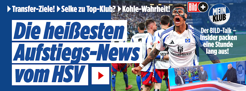 Spannende Transfer-Ziele!: Die heißesten Aufstiegs-News vom HSV