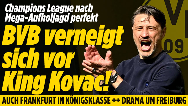 Bundesliga: Borussia Dortmund macht die Champions League perfekt! 