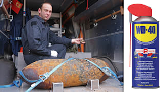 Dresden: Bombe mit Heimwerker-Spray WD-40 entschärft
