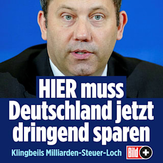 Klingbeils Milliarden-Steuerloch: Hier muss Deutschland jetzt dringend sparen