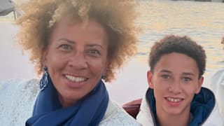 Arabella Kiesbauer (56) mit ihrer Tochter Nika (17, l.), Sohn Neo (14) und Ehemann Florens Eblinger