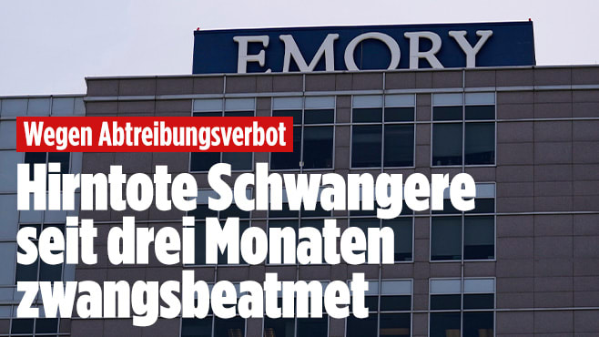 Hirntote Schwangere wird seit 3 Monaten zwangsbeatmet
