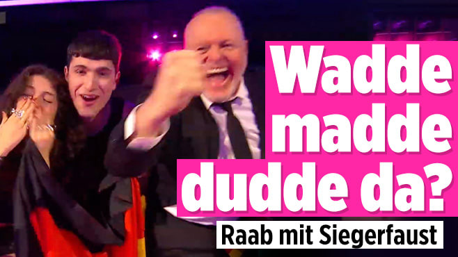 ESC-Sensation: Stefan Raab kämpft um den Sieg