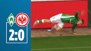 Zu schnell für den Asphalt: Werder rutscht und siegt