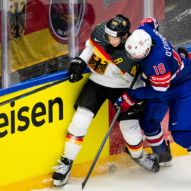 Eishockey-WM: Deutschland kassiert Niederlage gegen USA