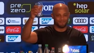 Bei 50-Sekunden-PK: Lustiger Prost-Spruch von Kompany