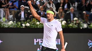 Tennis: Alexander Zverev rüffelt Reporter nach Sieg in Rom
