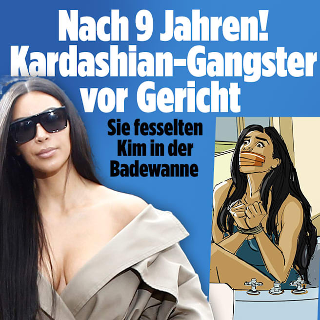 Raubüberfall auf Kim Kardashian: Prozessauftakt in Paris! Gangster vor Gericht