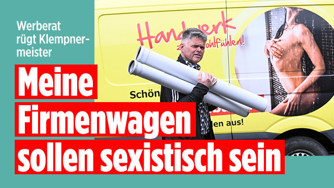 Werberat rügt Klempner aus Sachsen wegen seiner Firmenwagen