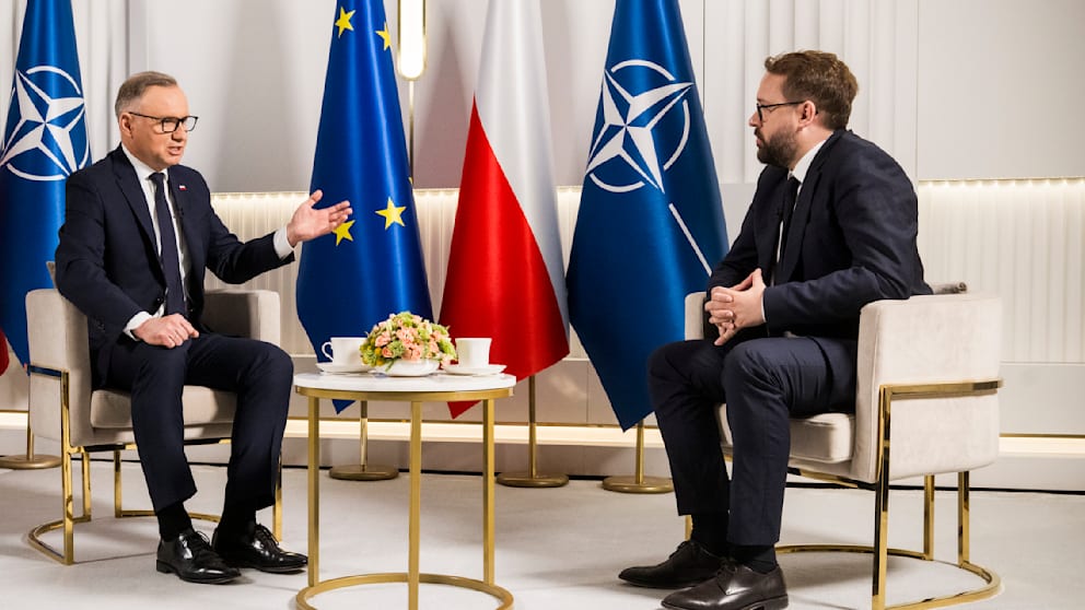 Polens Präsident Duda: Deutschlands Flüchtlings-Problem!