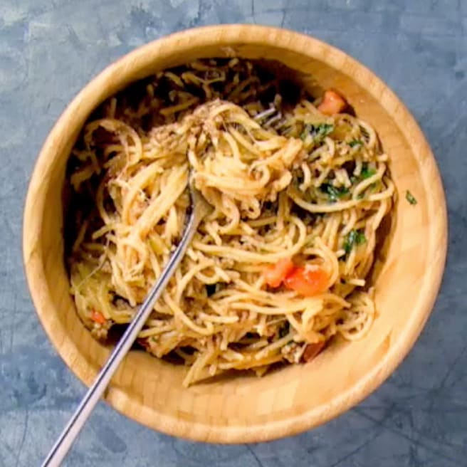 Mit Hack – was sonst!: One Pot Taco Spaghetti