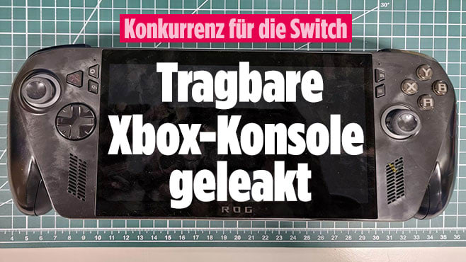 Gaming-Leak: Asus und Xbox enthüllen neue tragbare Konsole