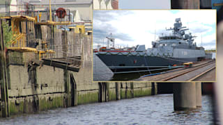 200 Mrd. für Rüstung, aber: Wichtigster Marine-Hafen bröckelt