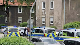 Die Polizei stoppte den bewaffneten Mann