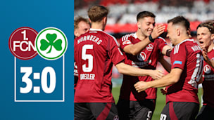 Zwei Tore gegen Fürth: Nürnbergs Derby-JUSTVANsinn!