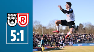Lupenreiner Hattrick: Gala des SSV Ulm im Keller-Duell mit Regensburg