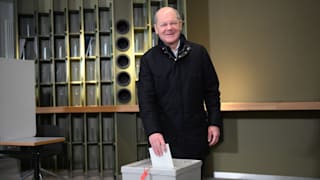 In Potsdam und Arnsberg: Olaf Scholz und Friedrich Merz haben gewählt