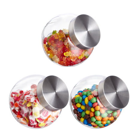 Bonbongläser 3er Set 1,5 L