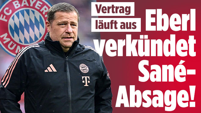 FC Bayern – Max Eberl verrät: Leroy Sané hat Vertragsangebot abgelehnt
