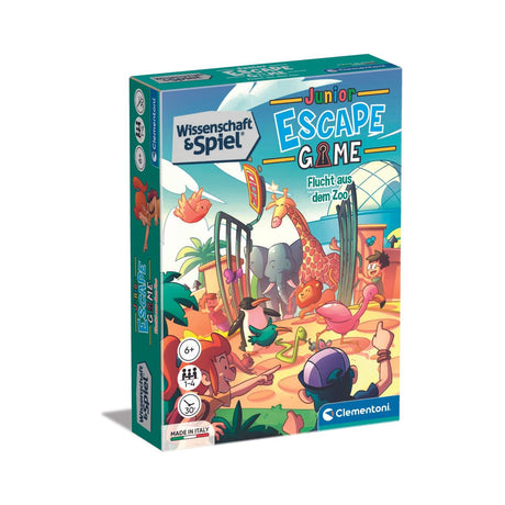 Clementoni 81114 - Escape Game Junior: Flucht aus dem Zoo