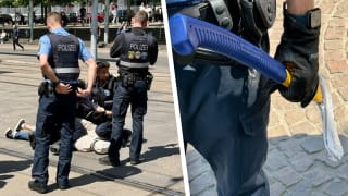 Saarbrücken: Polizei nimmt Axt-Mann vor Einkaufszentrum fest