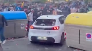 Vor Barcelona-Derby: Auto fährt in Menschenmenge – 13 Verletzte