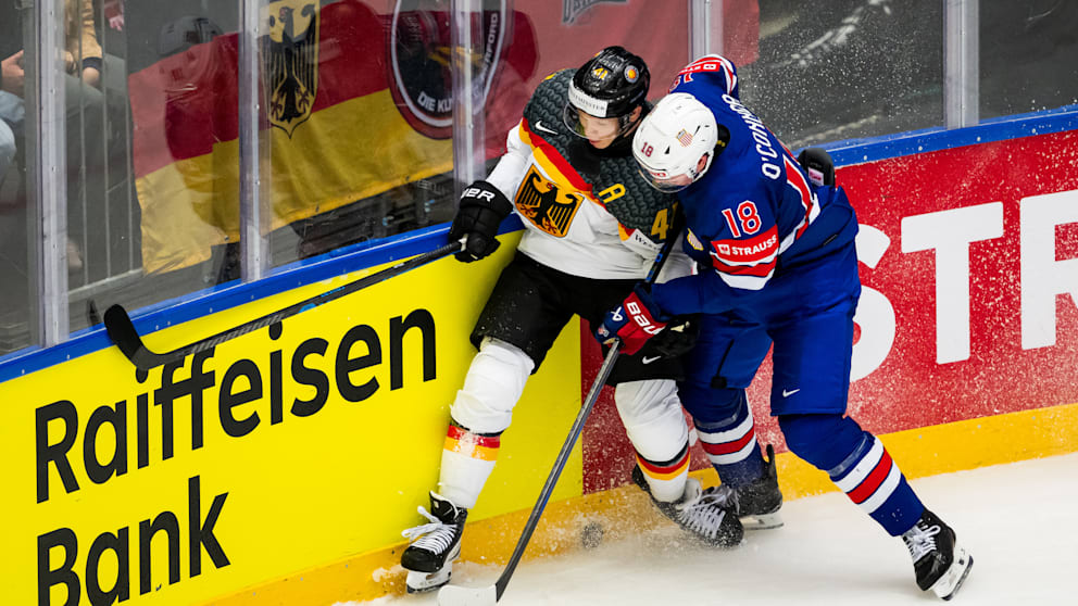 Eishockey-WM: Deutschland kassiert Niederlage gegen USA