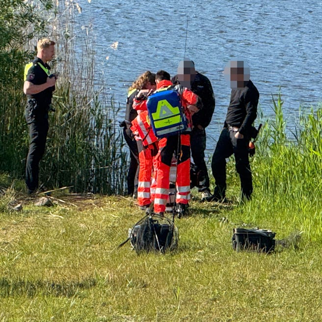 Angler entdecken Leiche am Ufer der Elbe nahe Hamburg