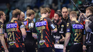 Magdeburgs Trainer Bennet Wiegert war in der Auszeit gegen Nantes mächtig angefressen