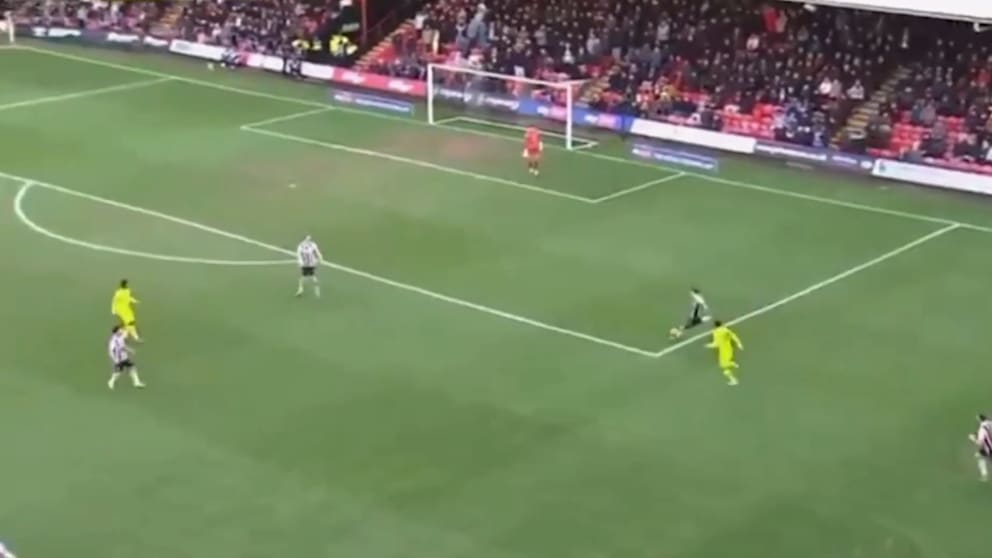 Grimsby Town vs. Port Vale: Möwe trifft spektakulären Ballflug