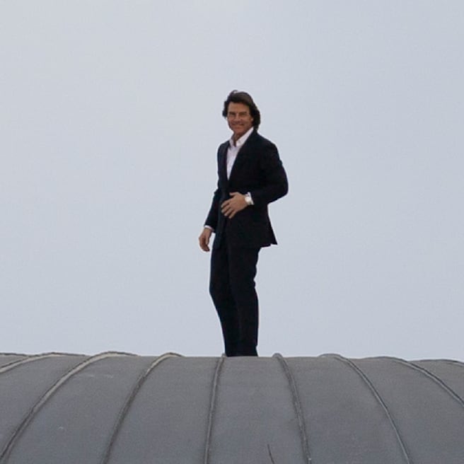 In schwindelerregender Höhe: Tom Cruise begeistert mit waghalsigem Auftritt