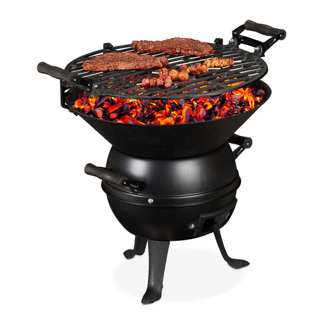 Grillfass aus Gusseisen
