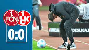 Nürnberger Chancenwucher: Diese Szenen lassen Klose verzweifeln!