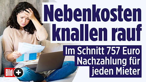 Schock für Mieter: Nebenkostenabrechnungen 2023 explodieren