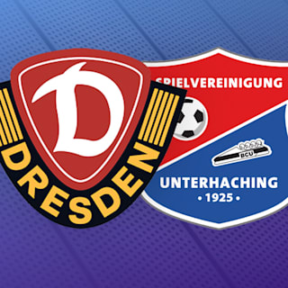 3. Liga: Dynamo Dresden triumphiert 3:0 gegen Unterhaching