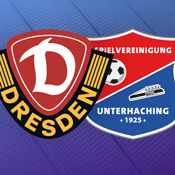 3. Liga: Dynamo Dresden triumphiert 3:0 gegen Unterhaching