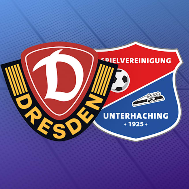 3. Liga: Dynamo Dresden triumphiert 3:0 gegen Unterhaching