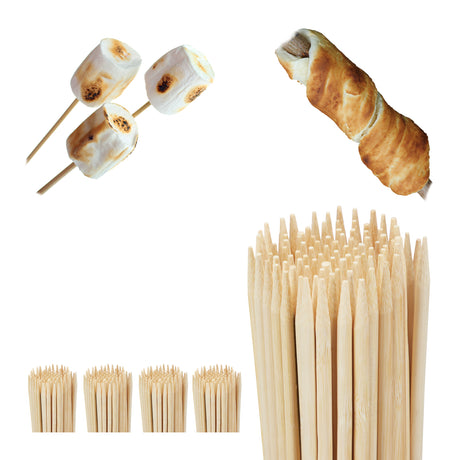 1000x Grillspieße aus Bambus extra lang