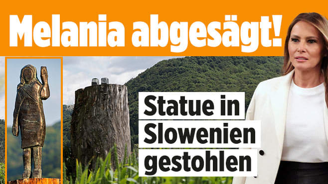 Melania Trump abgesägt: Statue war unbeliebt