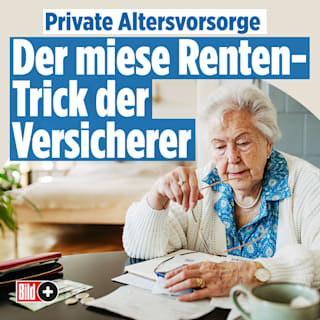 Unrealistische Kalkulationen: Der miese Renten-Trick der Versicherer!