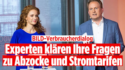 Jetzt bewerben! Kommen Sie als Gast zum BILD-Verbraucherdialog!