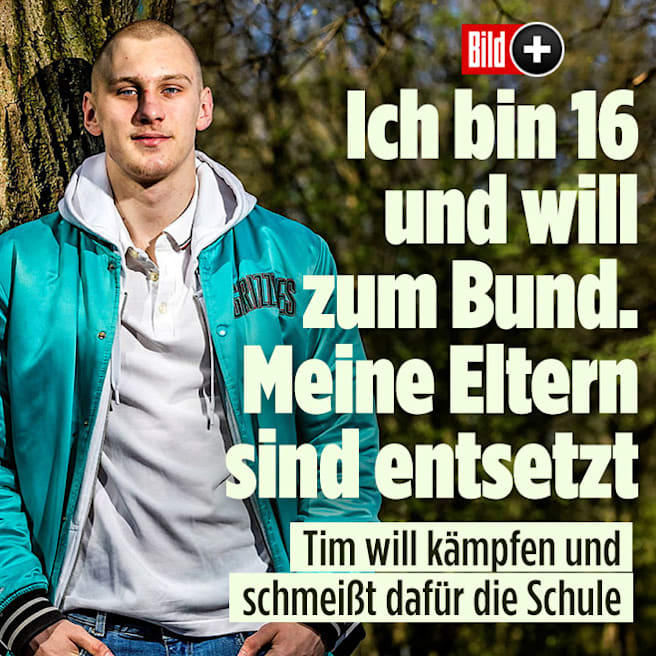 Ich bin 16 und will zum Bund. Meine Eltern sind entsetzt