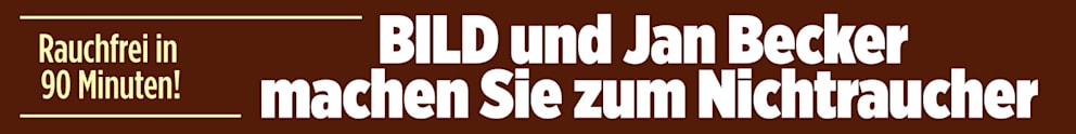 Exklusiv mit BILDplus: HIER jetzt zum Nichtraucher werden!