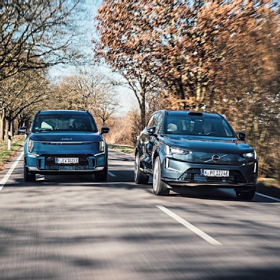 Kia EV9 schlägt Volvo EX90: Elektro-SUV im Test