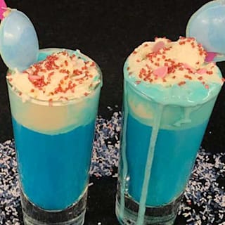 Perfekt für Kindergeburtstage: : Kindercocktail Eiskönigin