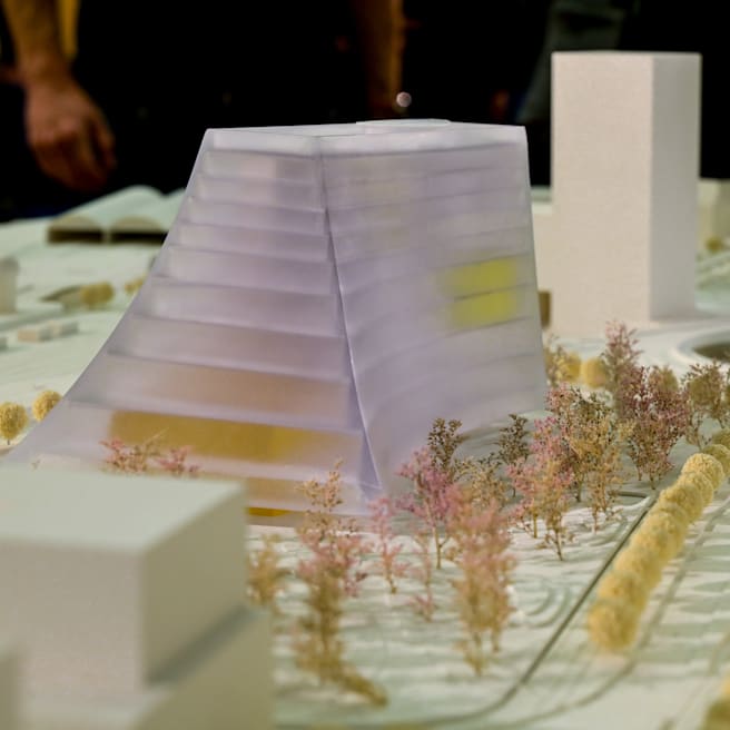Zukunftszentrum Deutsche Einheit: Glas-Arche überzeugt Jury