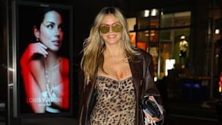 Heidi Klum läuft im Leo-Look rum: Gab’s vorher Pommes mit Ketchup?