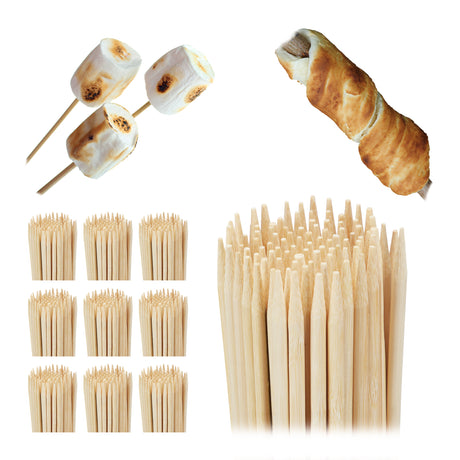 1000x Grillspieße aus Bambus extra lang
