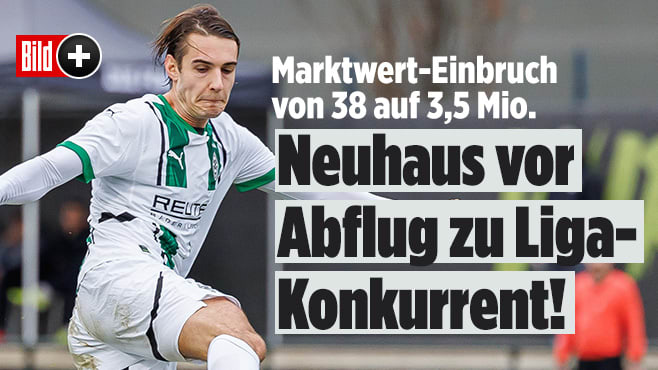 Borussia Mönchengladbach: Liga-Konkurrent jagt Florian Neuhaus